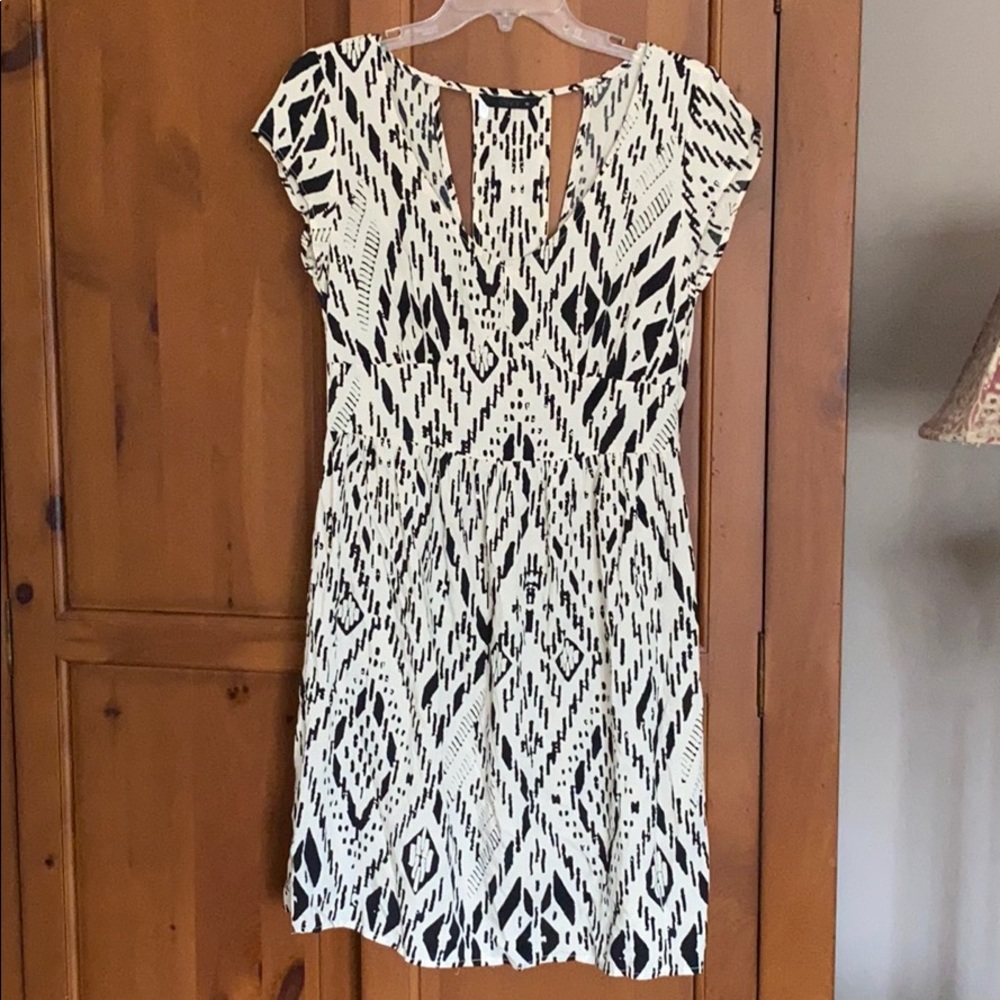 Black & Ivory dress, size 8